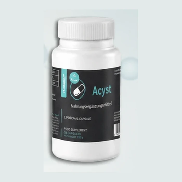 Acyst liposomal NAC capsule bottle