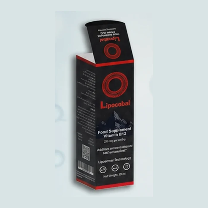 Lipo Cobal liposomal vitamin B12 drops carton