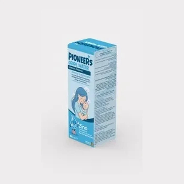 Pioneers Gripe Water carton for infant digestive comfort