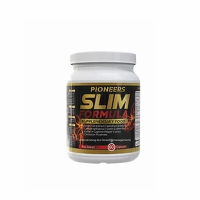 Pioneers Slim Formula jar