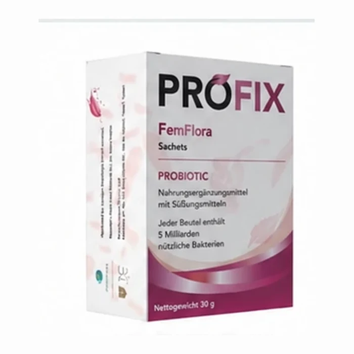 Profix FemFlora probiotic sachet carton