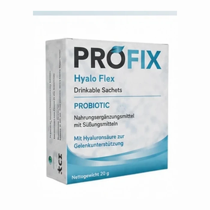 Profix Hyalo Flex drinkable probiotic sachet carton