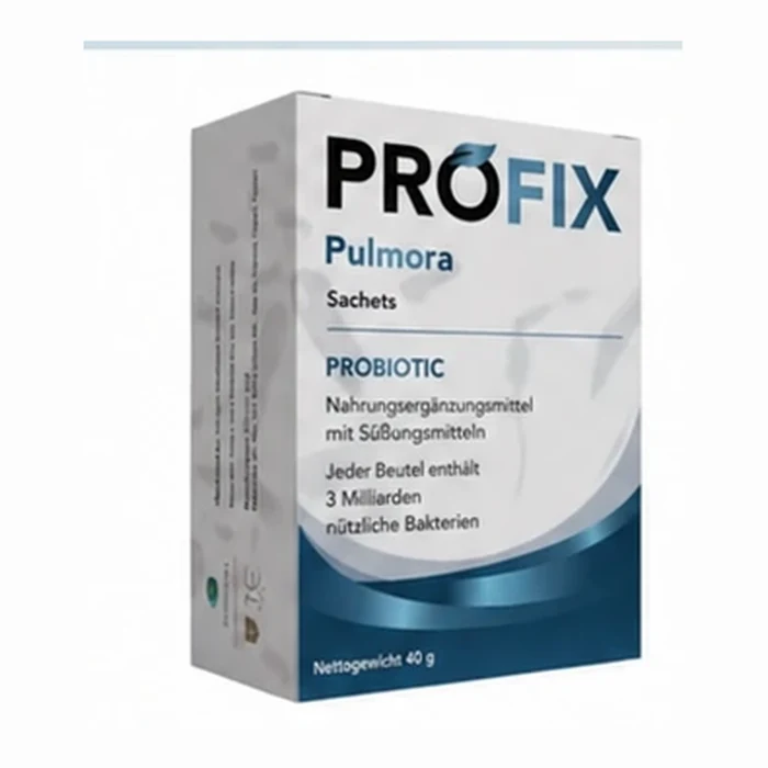 Profix Pulmora probiotic sachet carton