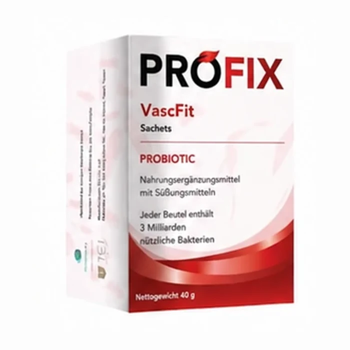 Profix VascFit probiotic sachet carton